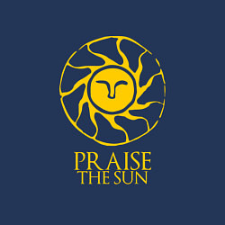 Свитшот хлопковый мужской Praise The Sun, цвет: тёмно-синий — фото 2