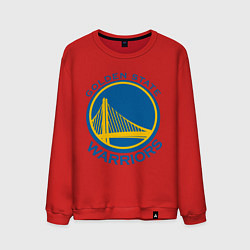 Свитшот хлопковый мужской Golden state Warriors, цвет: красный