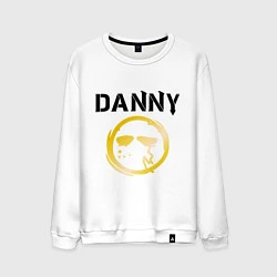 Свитшот хлопковый мужской HU: Danny, цвет: белый