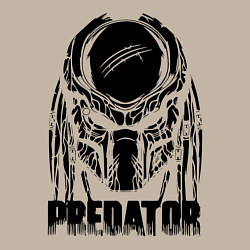 Свитшот хлопковый мужской Predator Mask, цвет: миндальный — фото 2