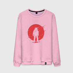 Свитшот хлопковый мужской Sun Astronaut, цвет: светло-розовый