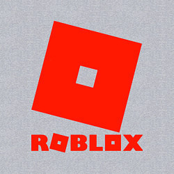 Свитшот хлопковый мужской Roblox Logo, цвет: меланж — фото 2