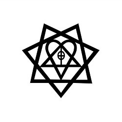Свитшот хлопковый мужской Heartagram, цвет: белый — фото 2