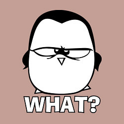 Свитшот хлопковый мужской What?, цвет: пыльно-розовый — фото 2