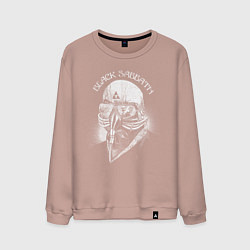 Свитшот хлопковый мужской Black Sabbath: The Ultimate Collection, цвет: пыльно-розовый
