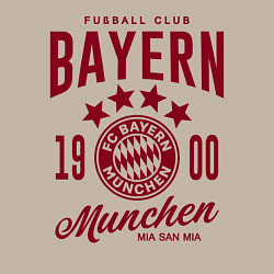 Свитшот хлопковый мужской Bayern Munchen 1900, цвет: миндальный — фото 2