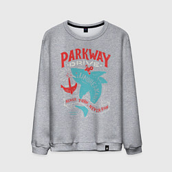 Свитшот хлопковый мужской Parkway Drive: Unbreakable, цвет: меланж
