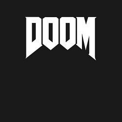 Свитшот хлопковый мужской DOOM, цвет: черный — фото 2