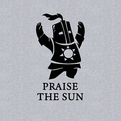 Свитшот хлопковый мужской Praise the Sun, цвет: меланж — фото 2