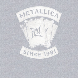 Свитшот хлопковый мужской Metallica Since 1981, цвет: меланж — фото 2