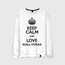 Мужской свитшот Keep Calm & Love Niall Horan