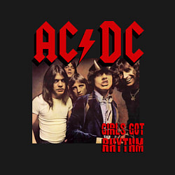 Свитшот хлопковый мужской Girls got the rhythm, цвет: черный — фото 2