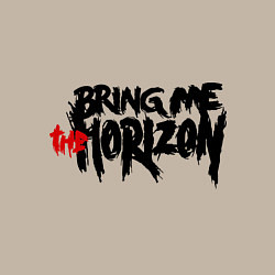Свитшот хлопковый мужской Bring me the horizon, цвет: миндальный — фото 2