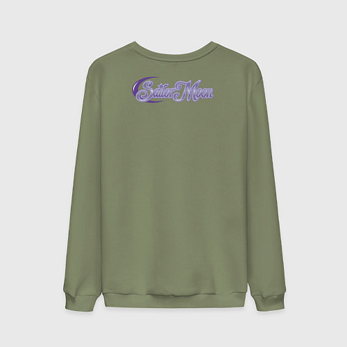 Мужской свитшот Pretty Soldier Sailor Moon / Авокадо – фото 2
