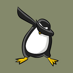 Свитшот хлопковый мужской DAB Pinguin, цвет: авокадо — фото 2