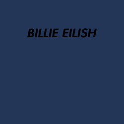 Свитшот хлопковый мужской Billie Eilish, цвет: тёмно-синий — фото 2