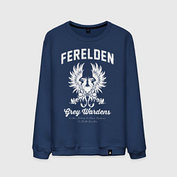 Свитшот хлопковый мужской Dragon Age, цвет: тёмно-синий