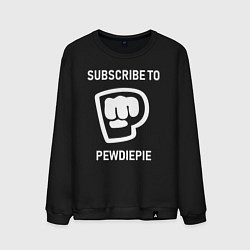 Мужской свитшот Subscribe to PewDiePie