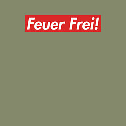 Свитшот хлопковый мужской Feuer Frei!, цвет: авокадо — фото 2