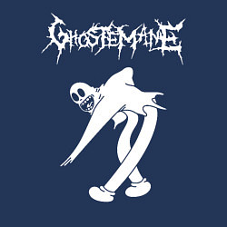 Свитшот хлопковый мужской Ghostemane, цвет: тёмно-синий — фото 2