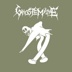 Свитшот хлопковый мужской Ghostemane, цвет: авокадо — фото 2
