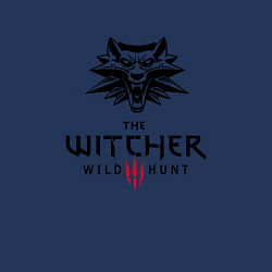 Свитшот хлопковый мужской THE WITCHER 3:WILD HUNT, цвет: тёмно-синий — фото 2