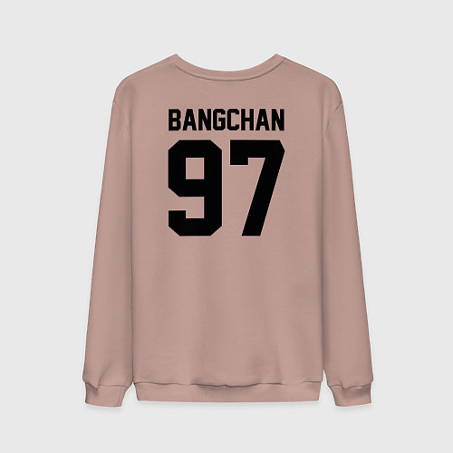 Мужской свитшот STRAY KIDS BANGCHAN / Пыльно-розовый – фото 2