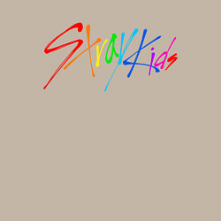 Свитшот хлопковый мужской STRAY KIDS АВТОГРАФЫ, цвет: миндальный — фото 2