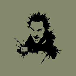 Свитшот хлопковый мужской Король и шут, цвет: авокадо — фото 2