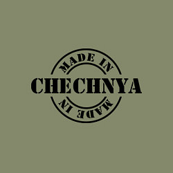 Свитшот хлопковый мужской Made in Chechnya, цвет: авокадо — фото 2
