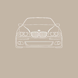 Свитшот хлопковый мужской BMW, цвет: миндальный — фото 2