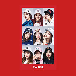 Свитшот хлопковый мужской TWICE, цвет: красный — фото 2