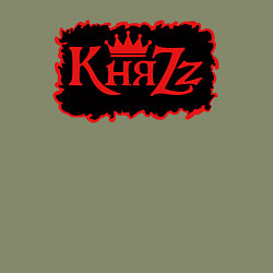 Свитшот хлопковый мужской Князь Анархия спина, цвет: авокадо — фото 2