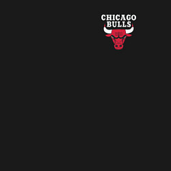 Свитшот хлопковый мужской CHICAGO BULLS НА СПИНЕ, цвет: черный — фото 2