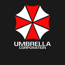 Свитшот хлопковый мужской UMBRELLA CORP, цвет: черный — фото 2