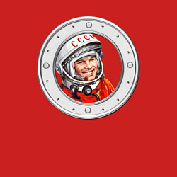 Свитшот хлопковый мужской Гагарин ?? 1, цвет: красный — фото 2