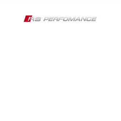 Свитшот хлопковый мужской AUDI RS, цвет: белый — фото 2