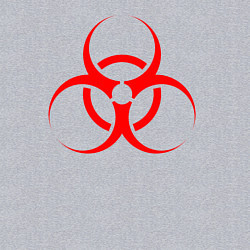 Свитшот хлопковый мужской BIOHAZARD, цвет: меланж — фото 2