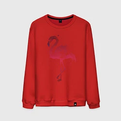 Свитшот хлопковый мужской Flamingo, цвет: красный