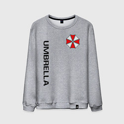 Свитшот хлопковый мужской UMBRELLA CORP, цвет: меланж