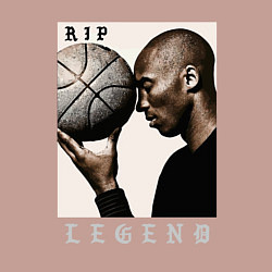 Свитшот хлопковый мужской Kobe - RIP Legend, цвет: пыльно-розовый — фото 2