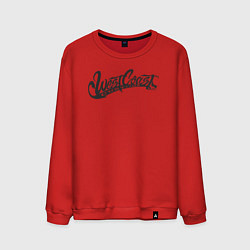 Свитшот хлопковый мужской West Coast Customs, цвет: красный