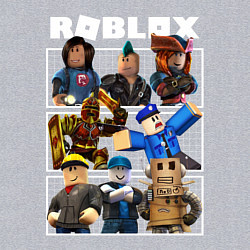 Свитшот хлопковый мужской ROBLOX, цвет: меланж — фото 2