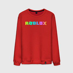 Свитшот хлопковый мужской ROBLOX, цвет: красный