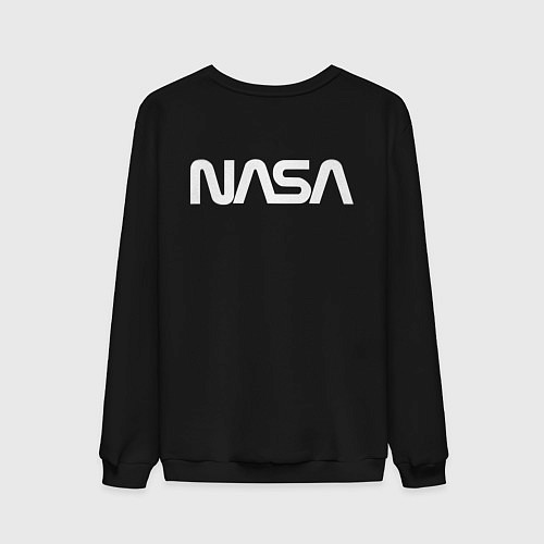 Мужской свитшот NASA / Черный – фото 2