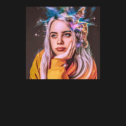 Свитшот хлопковый мужской Billie Eilish, цвет: черный — фото 2