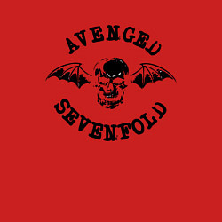 Свитшот хлопковый мужской Avenged Sevenfold, цвет: красный — фото 2