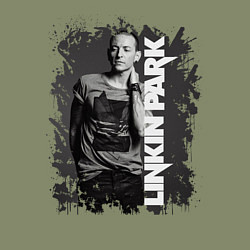 Свитшот хлопковый мужской LINKIN PARK, цвет: авокадо — фото 2