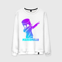 Свитшот хлопковый мужской MARSHMELLO, цвет: белый