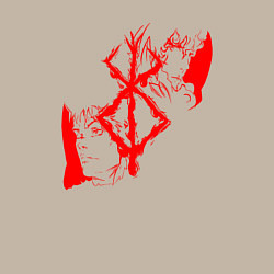 Свитшот хлопковый мужской BERSERK, цвет: миндальный — фото 2